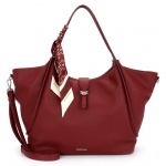 65265-600, SHOPPING BAG ΜΕΓΑΛΗ E&N HASINA, RED