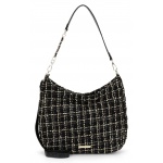 65304-104, POUCH ΜΕΣΑΙΟ E&N HANNELORE, BLACK/BEIGE