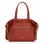 65365-624, SHOPPING BAG ΜΕΓΑΛΗ E&N HEIDI, RUST
